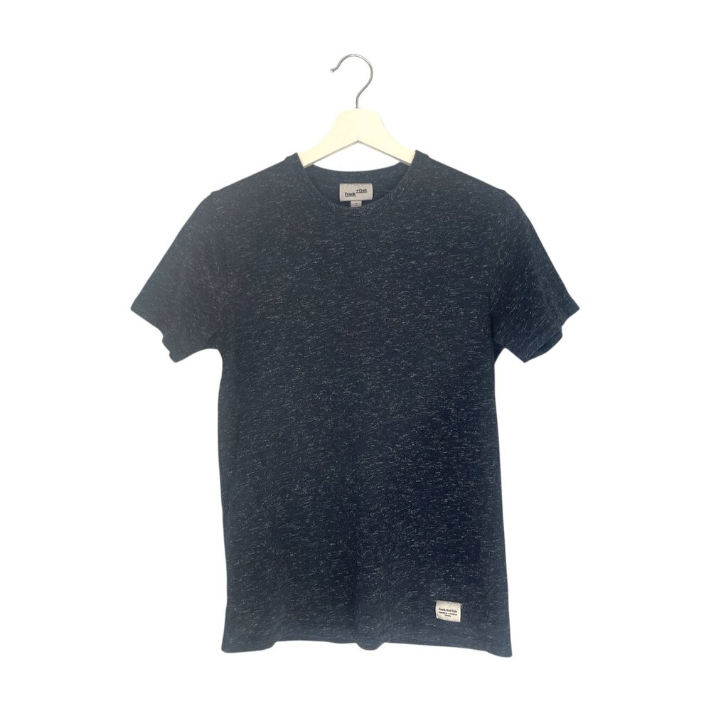 Frank and Oak Dark Grey Heather Cotton Blend T-Shirt Size Small Classic